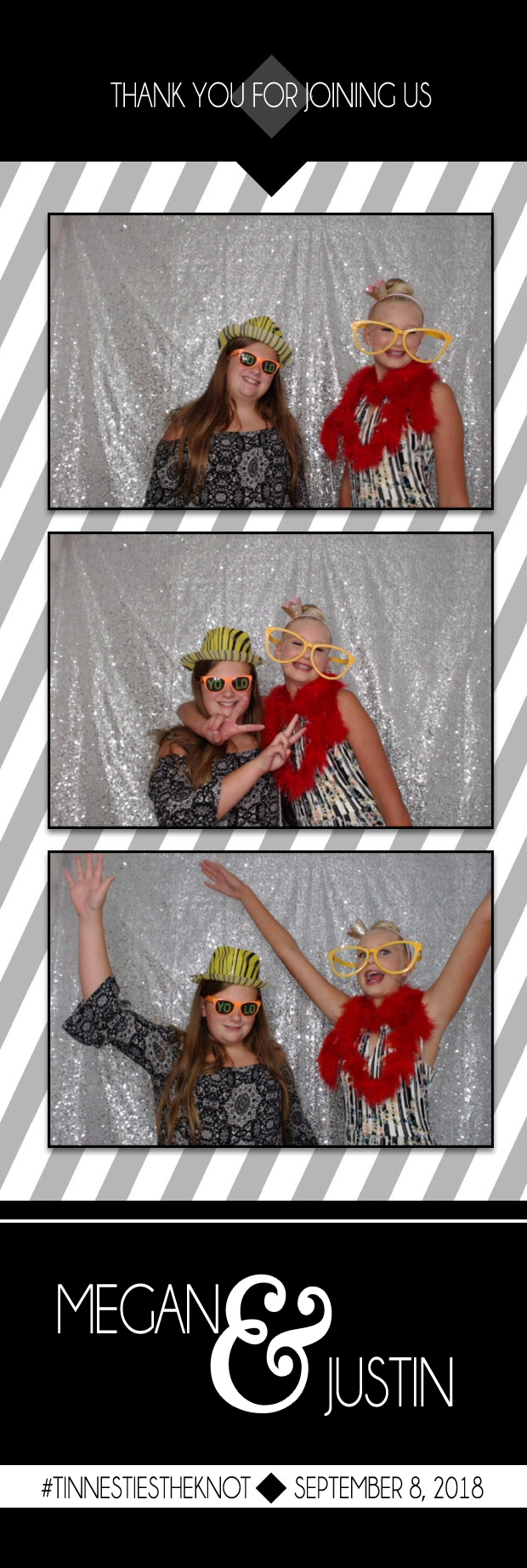 Megan and Justin's Wedding | View more photos from the event at gallery.photoboothbillings.com/u/PhotoBoothBillings/Megan-and-Justins-Wedding